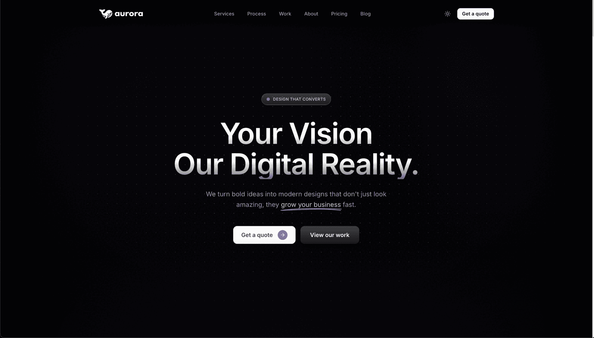 Introducing Studio Aurora: Web Design & Development | Studio Aurora