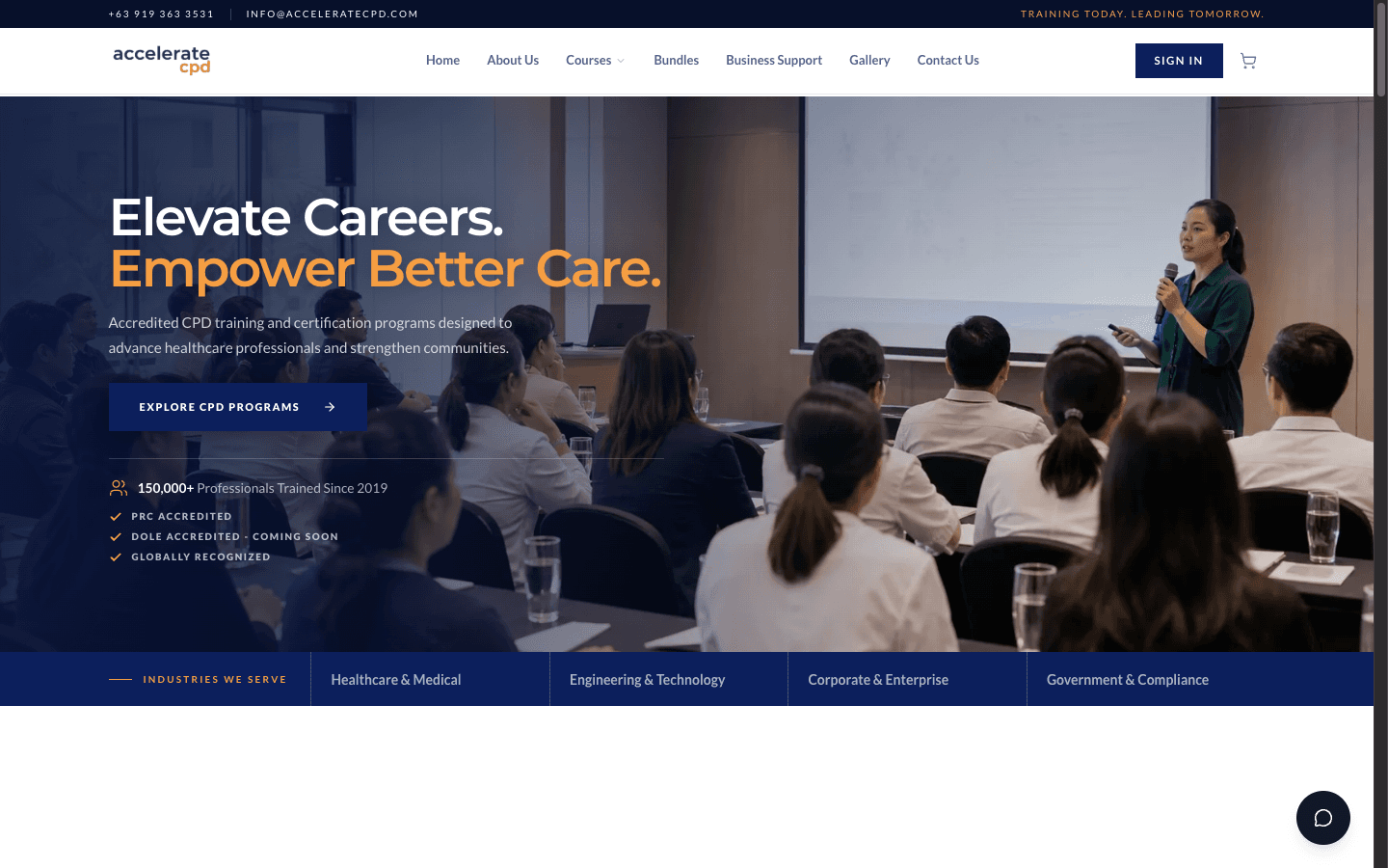 Accelerate CPD