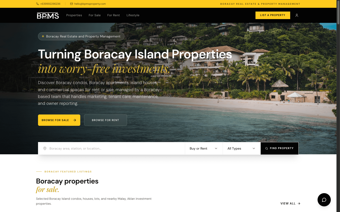 BPMS Property — Real Estate & Property Management