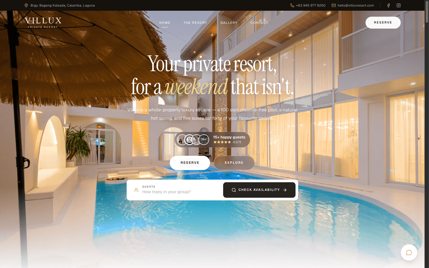 Villux Private Resort
