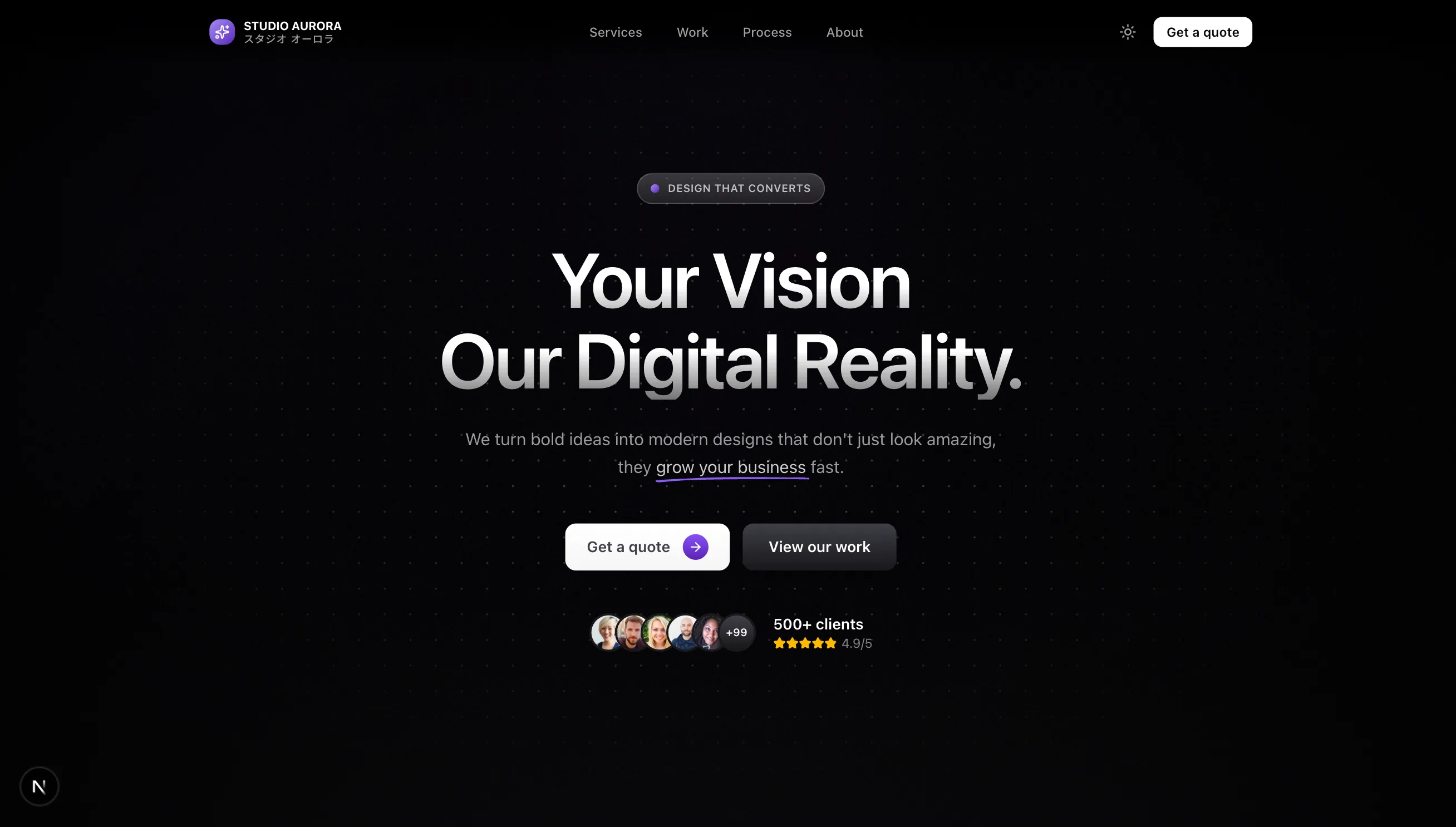 Landing Pages — example build 3