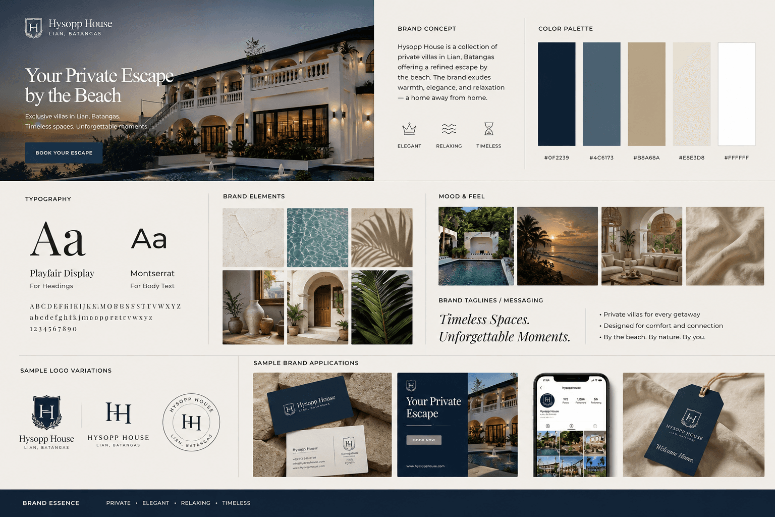 Hysopp House — Hospitality & Branding