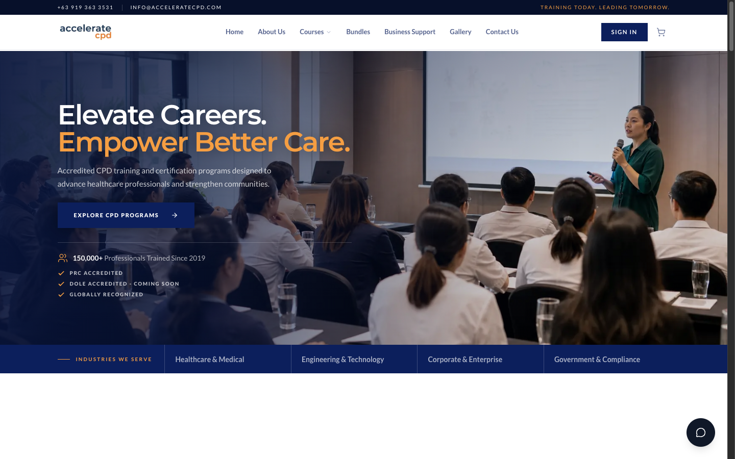 Accelerate CPD